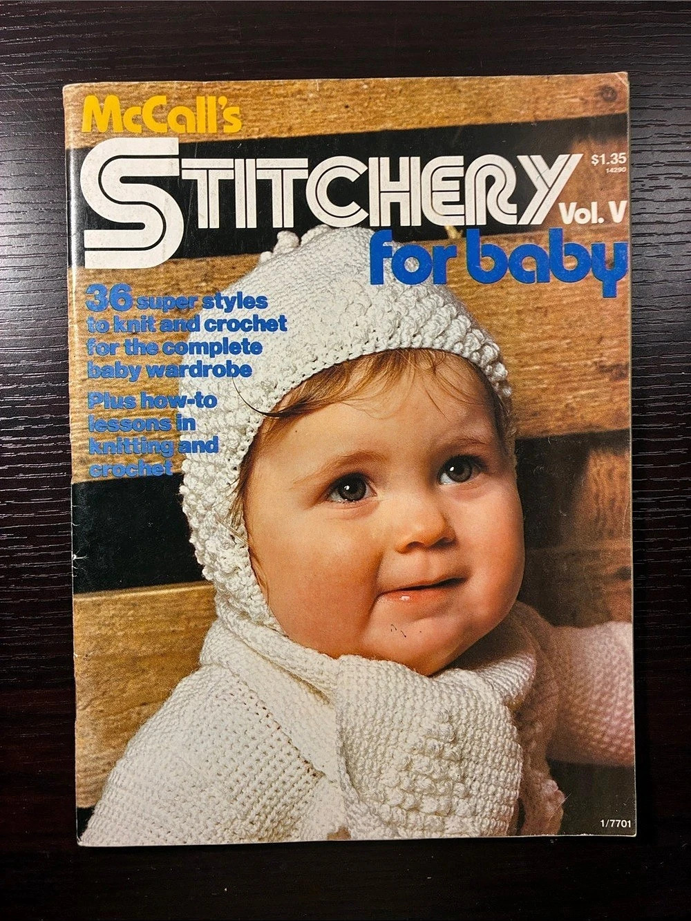 McCall's Stitchery for Baby Vol. V Vintage Craft Magazine